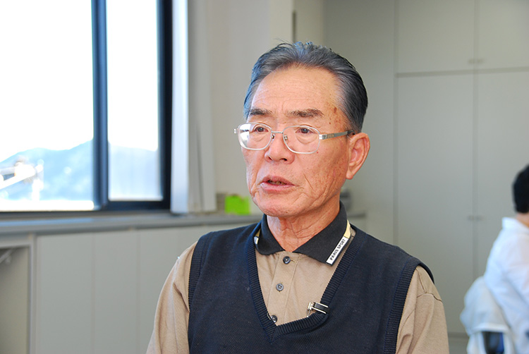 1973年（昭和48年）入社と社歴の長い後藤勘二郎さん